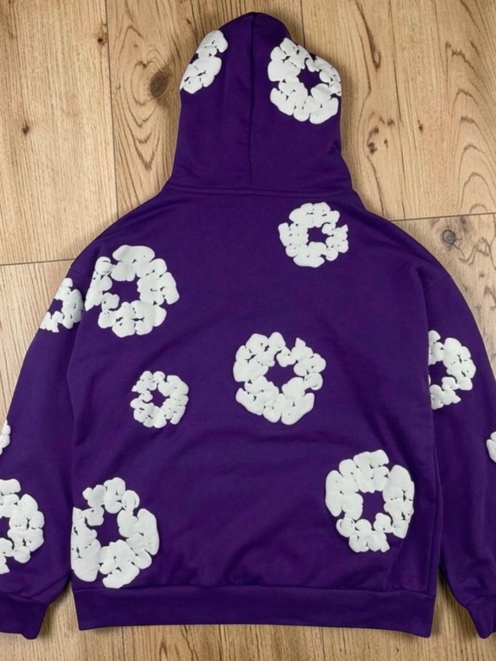 Denim Tears Purple Hoodie - Picture 3 of 4